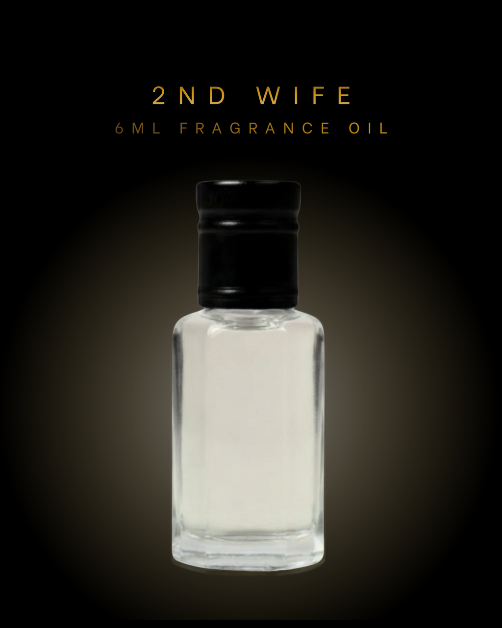 2nd Wife 6ml Fragrance Oil is a warm, sensual amber floral scent with pear, jasmine, vanilla, caramel, and musk. Designer-inspired luxury fragrance oil.