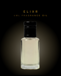 Elixr 6ml Fragrance Oil is a warm spicy woody scent with grapefruit, cinnamon, cardamom, lavender, amber, and sandalwood. Long-lasting luxury fragrance oil.